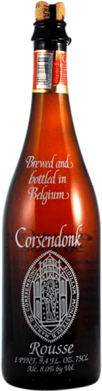 Envio grátis | Cerveja Corsendonk Rousse Red Ale — Vermelha Brabante Bélgica 75 cl