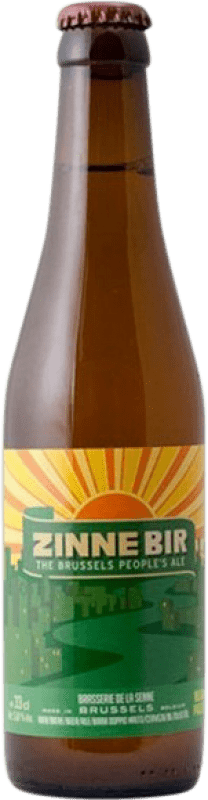 免费送货 | 啤酒 La Senne Zinnebir 比利时 三分之一升瓶 33 cl