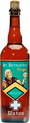 Пиво Saint Bernardus Triple Malt — Тройной солод 75 cl