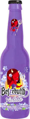 6,95 € | Beer Grain d'Orge. Belzebuth France Third-Liter Bottle 33 cl Violette — Violet