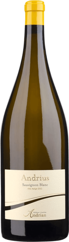 113,95 € Envío gratis | Vino Blanco Cantina Andrian Andrius D.O.C. Alto Adige Botella Magnum 1,5 L