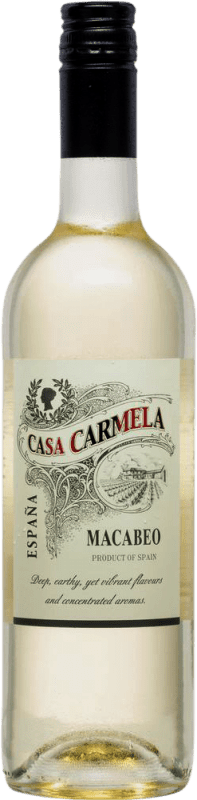 9,95 € | Vino Dulce Castaño Casa Carmela Blanco España Macabeo 75 cl