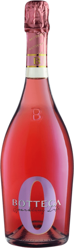 15,95 € Бесплатная доставка | Розовое игристое вино Bottega Sparkling — Игристое, Rosé — Розе 0.0 Ноль Ноль