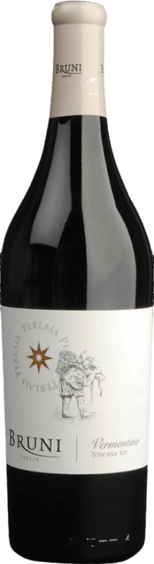 33,95 € Envio grátis | Vinho Branco Cascina Bruni Perlaia D.O.C. Maremma Toscana