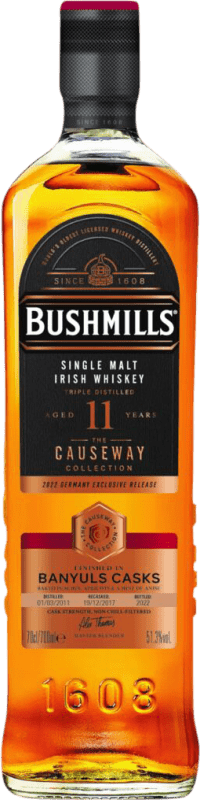 131,95 € 送料無料 | シングルモルトウイスキー Bushmills Causeway Banyuls Cask Finish — カスクフィニッシュ, Collection — コレクション 11 年