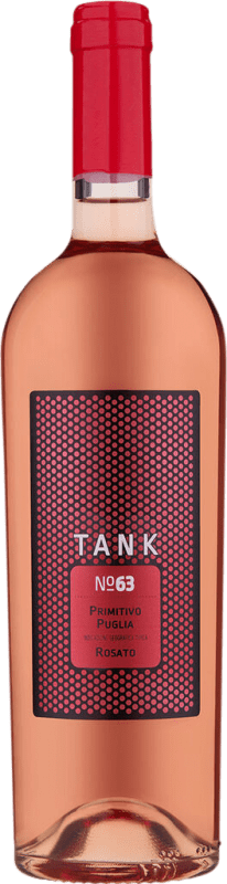 10,95 € | 桃红葡萄酒 Cantine Minini Tank Nº 63 I.G.T. Puglia 普利亚大区 意大利 Primitivo — 普里米蒂沃 75 cl