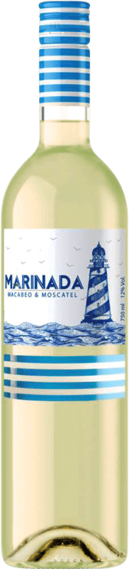 Free Shipping | White Wine Capel Marinada Macabeo Moscatel Spain Macabeo, Moscatel — Muscat 75 cl