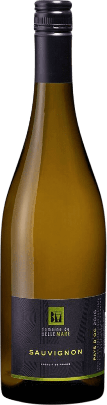 Envoi gratuit | Vin Blanc Domaine de Belle-Mare I.G.P. Vin de Pays d'Oc Languedoc France Sauvignon 75 cl