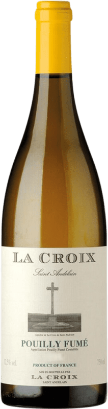 63,95 € Envío gratis | Vino Blanco Domaine de la Poussie La Croix A.O.C. Pouilly-Fumé