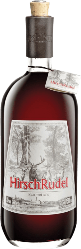 126,95 € | Herbal Liqueur Hirschrudel Germany Special Bottle 1,5 L