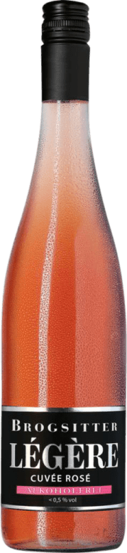 8,95 € | Vin Rosé Brogsitter Légère Cuvée, Rosé Allemagne 75 cl Sans Alcool