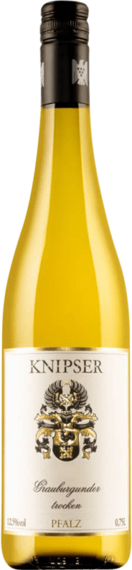 Free Shipping | White Wine Knipser Trocken — Dry VDP Gutswein — Estate Wine Q.b.A. Pfälz Pfälz Germany Pinot Gris 75 cl