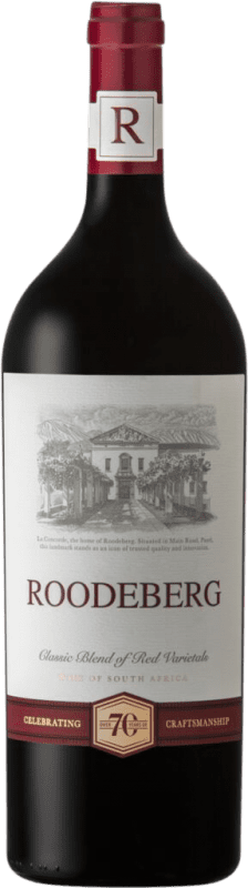 Free Shipping | Red Wine KWV Roodeberg South Africa Magnum Bottle 1,5 L