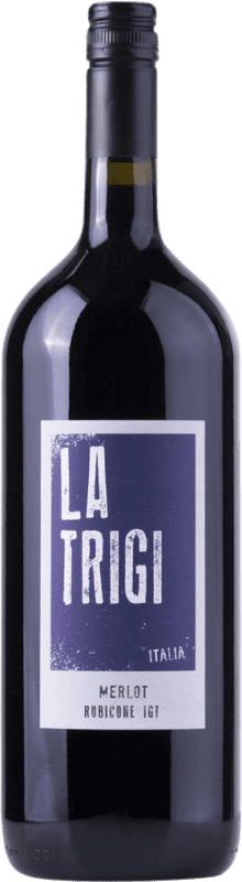 Free Shipping | Red Wine La Trigi I.G.T. Veneto Veneto Italy Merlot Magnum Bottle 1,5 L