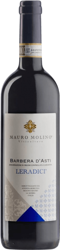 29,95 € Free Shipping | Red Wine Mauro Molino leradici D.O.C. Barbera d'Asti
