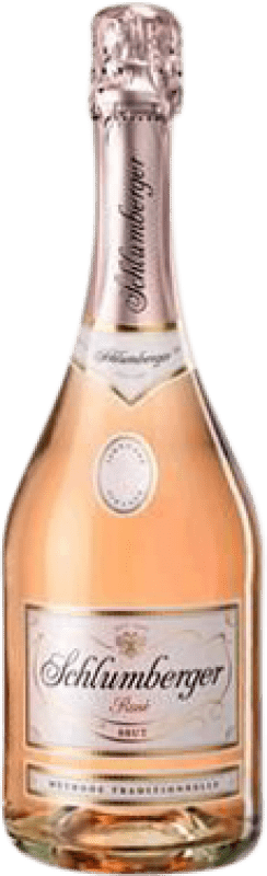 31,95 € Free Shipping | Rosé Sparkling Wine Schlumberger Brut Traditional, Rosé