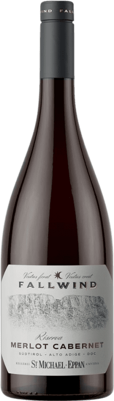 36,95 € Envío gratis | Vino Tinto St. Michael-Eppan Fallwind Merlot Cabernet Reserva D.O.C. Südtirol Alto Adige