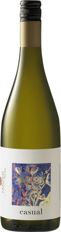 Kostenloser Versand | Weißwein Tandem Casual D.O. Navarra Navarra Spanien 75 cl