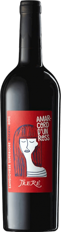Free Shipping | Red Wine Trere Amarcord Superior Reserve — Aged I.G.T. Emilia Romagna Emilia-Romagna Italy Sangiovese 75 cl