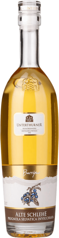 64,95 € Envío gratis | Licores Unterthurner Vecchio — Viejo Botella Medium 50 cl Sloe Berries — Endrinas