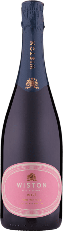 45,95 € | Rosé Sparkling Wine Wiston Estate Brut Rosé United Kingdom 75 cl