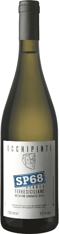33,95 € Envio grátis | Vinho Branco Arianna Occhipinti SP68 I.G.T. Terre Siciliane
