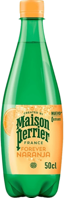 39,95 € | Caixa de 24 unidades Água Nestle Waters Perrier Com Gás França Garrafa Medium 50 cl Naranja — Laranja