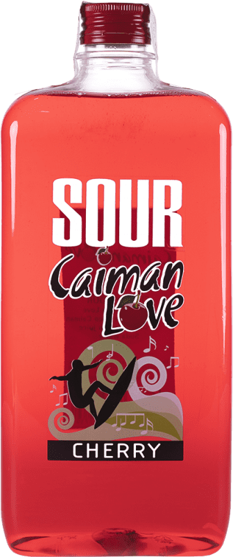 Envio grátis | Cocktail Sour Antonio Nadal Caiman Love Espanha Garrafinha 1 L Cherry — Cereja