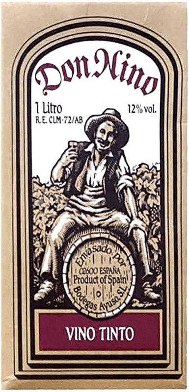 Envío gratis | Vino Tinto Ayuso Don Nino España Tetrabrick 1 L