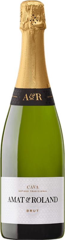 15,95 € Spedizione Gratuita | Spumante Bianco Vintae Amat & Roland Brut D.O. Cava
