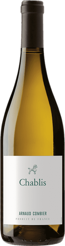 Free Shipping | White Wine Arnaud Combier A.O.C. Chablis Burgundy France Chardonnay 75 cl