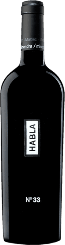 27,95 € | Vinho Tinto Habla Nº 33 I.G.P. Vino de la Tierra de Extremadura Extremadura Espanha Malbec 75 cl