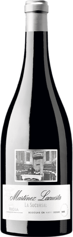 38,95 € Spedizione Gratuita | Vino Rosso Martínez Lacuesta La Sucursal D.O.Ca. Rioja