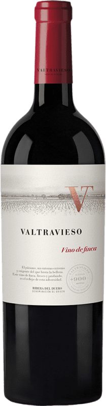 29,95 € | Vino Rosso Valtravieso Vino de Finca — Vino di Tenuta D.O. Ribera del Duero Castilla y León Spagna Tempranillo, Merlot, Cabernet Sauvignon 75 cl