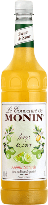 11,95 € 送料無料 | カクテルシロップ Monin Concentrado — 濃縮 PET — ペット Sweet & Sour — 甘酸っぱい
