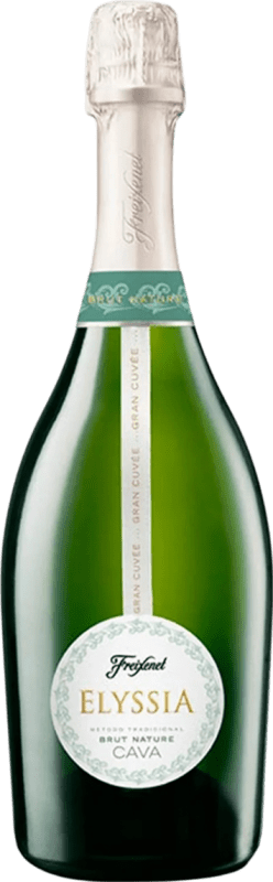 Envío gratis | Espumoso Blanco Freixenet Elyssia Brut Nature Grande Cuvée D.O. Cava Cataluña España 75 cl