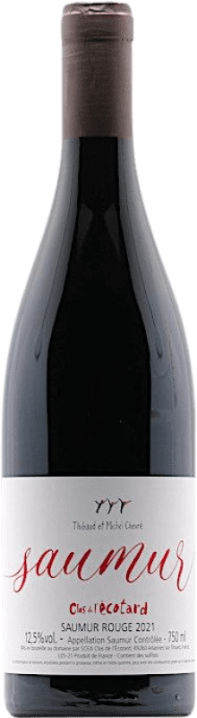 Envio grátis | Vinho Tinto Clos de L'Ecotard Clos de L'Ecotard A.O.C. Saumur Loire França Cabernet Franc 75 cl