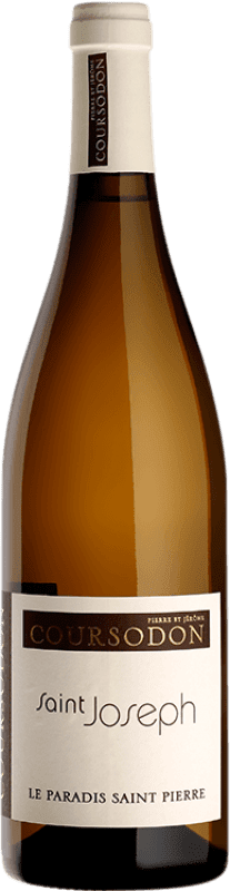 Spedizione Gratuita | Vino Bianco Domaine Coursodon Le Paradis de Saint-Pierre A.O.C. Saint-Joseph Rhône Francia Roussanne, Marsanne 75 cl