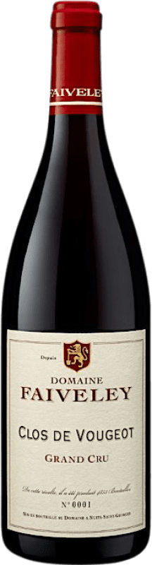 Envío gratis | Vino Tinto Domaine Faiveley Grand Cru A.O.C. Clos de Vougeot Borgoña Francia Pinot Negro 75 cl