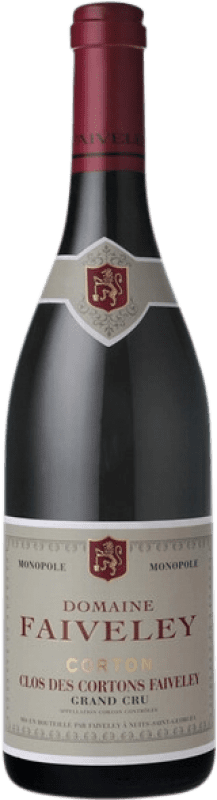 Free Shipping | Red Wine Domaine Faiveley Clos de Cortons Grand Cru A.O.C. Cornas Burgundy France Pinot Noir 75 cl