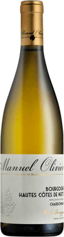 Envío gratis | Vino Blanco Domaine Manuel Olivier A.O.C. Bourgogne Borgoña Francia Chardonnay 75 cl Envío gratis | Vino Blanco Domaine Manuel Olivier A.O.C. Bourgogne Borgoña Francia Chardonnay 75 cl