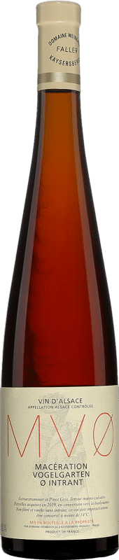 Envío gratis | Vino Naranja Domaine Weinbach MVO Vogelgarten Maceración A.O.C. Alsace Alsace Francia Gewürztraminer, Pinot Gris 75 cl