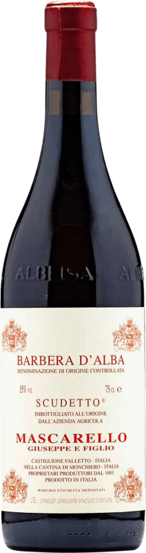 Бесплатная доставка | Красное вино Giuseppe Mascarello Scudetto D.O.C. Barbera d'Alba Пьемонте Италия Barbera — Барбера 75 cl
