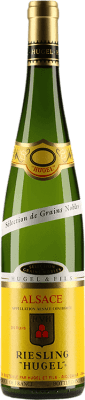 Бесплатная доставка | Сладкое вино Hugel & Fils SGN Sélection de Grains Nobles Отбор благородных ягод A.O.C. Alsace Эльзас Франция Riesling — Рислинг Полубутылка 37 cl