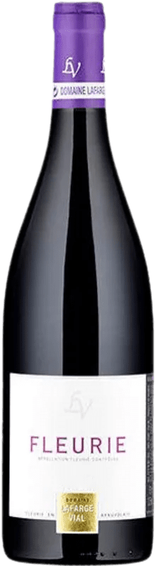87,95 € Envío gratis | Vino Tinto Lafarge-Vial A.O.C. Fleurie Botella Magnum 1,5 L