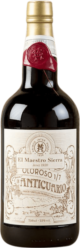 234,95 € | Vin Blanc Maestro Sierra Anticuario Oloroso Extra Viejo — Extra Vieux D.O. Jerez-Xérès-Sherry Andalousie Espagne Palomino Fino 75 cl