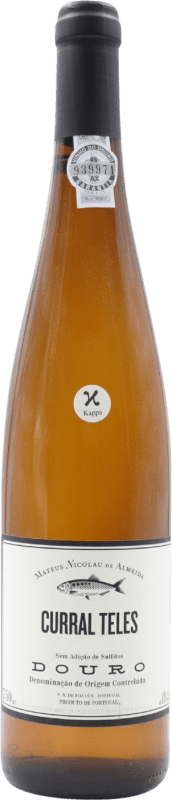 Envio grátis | Vinho Branco Mateus Nicolau de Almeida Curral Teles Kappa I.G. Douro Douro Portugal Rabigato 75 cl
