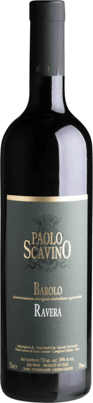 Бесплатная доставка | Красное вино Paolo Scavino Ravera D.O.C.G. Barolo Пьемонте Италия Nebbiolo — Неббиоло 75 cl