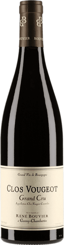Spedizione Gratuita | Vino Rosso René Bouvier Grand Cru A.O.C. Clos de Vougeot Borgogna Francia Pinot Nero 75 cl