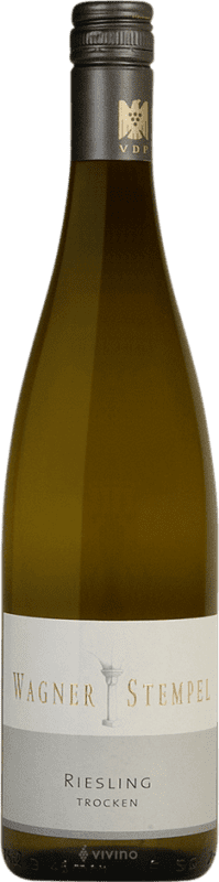 19,95 € Envio grátis | Vinho Branco Wagner-Stempel Trocken — Seco Q.b.A. Rheinhessen